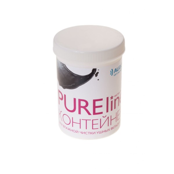 Контейнер Aurica Pureline для влажной чистки ушных вкладышей