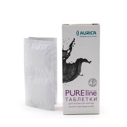 Таблетки Aurica PureLine для влажной чистки берушей и вкладышей (6 шт)