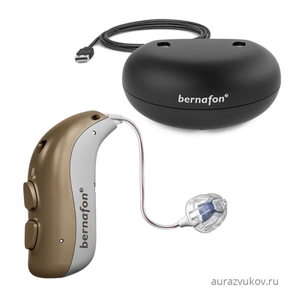 Слуховой аппарат Bernafon Viron 7 miniRITE T R в комплекте с ЗУ