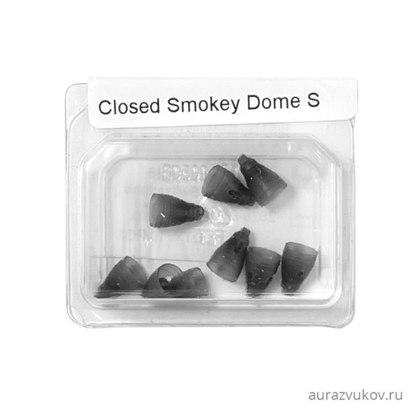 Вкладыши Phonak Closed Smokey Dome 10 штук, размер S