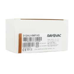 Rayovac   312 (PR41) для слуховых аппаратов, упаковка (60 батареек)