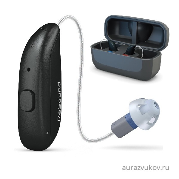 Слуховой аппарат ReSound OMNIA RU560-DRWC в комплекте с ЗУ