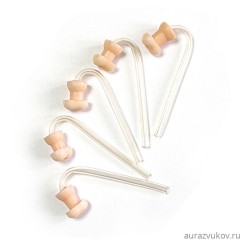 Вкладыши ушные Widex овального типа для слуховых аппаратов №2, комплект 5 штук.